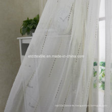 100% Polyester Jacquard Sheer Curtain